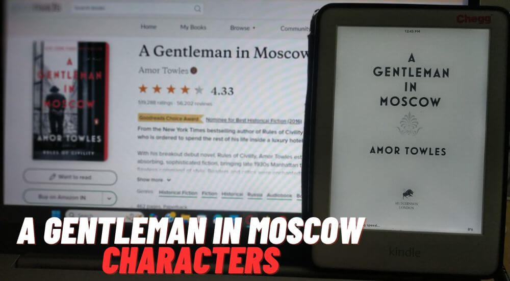 A Gentleman in Moscow Characters