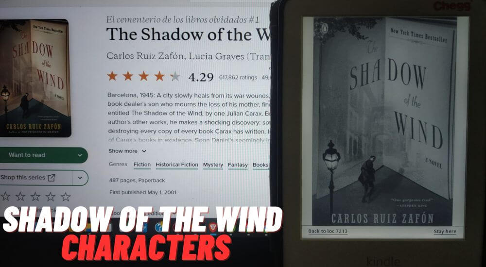 Shadow of the Wind characters