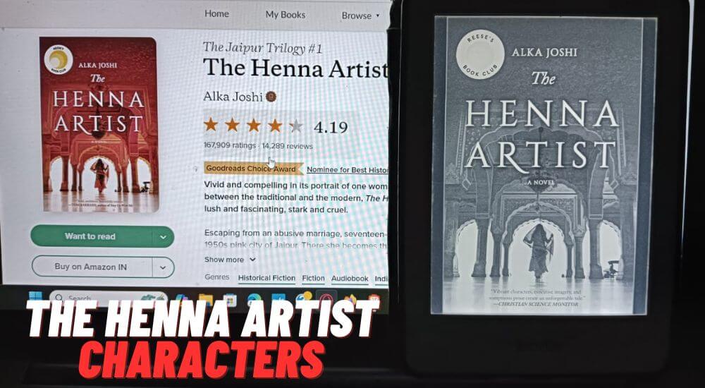 The Henna Artist characters