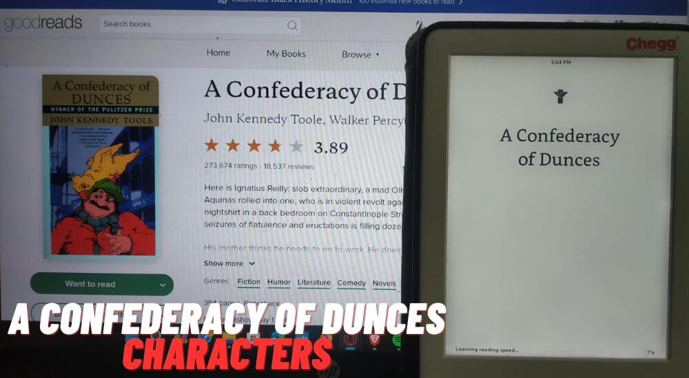 A Confederacy of Dunces characters