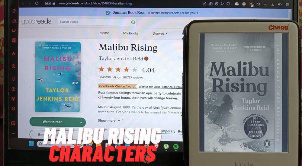 Malibu Rising Characters