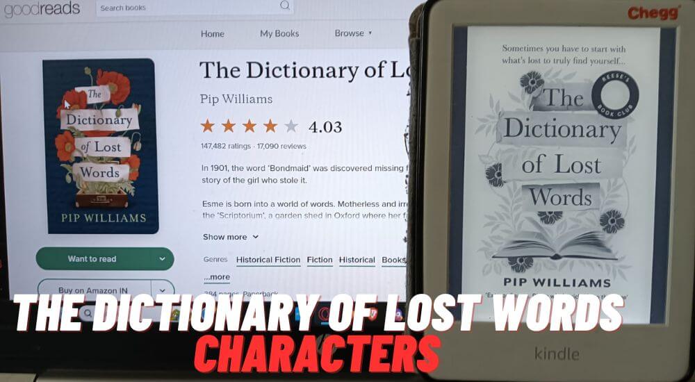 The Dictionary of Lost Words Characters