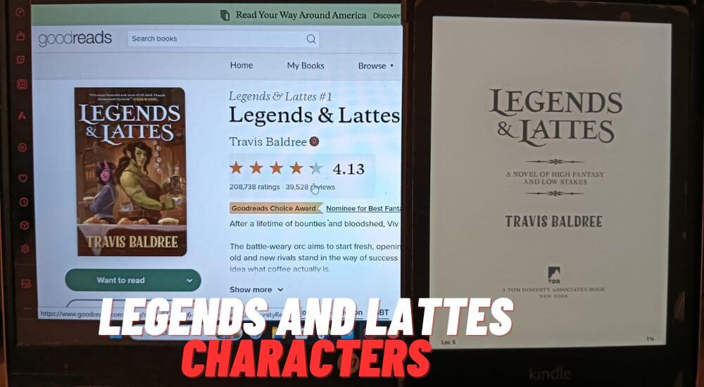 Legends and Lattes Characters