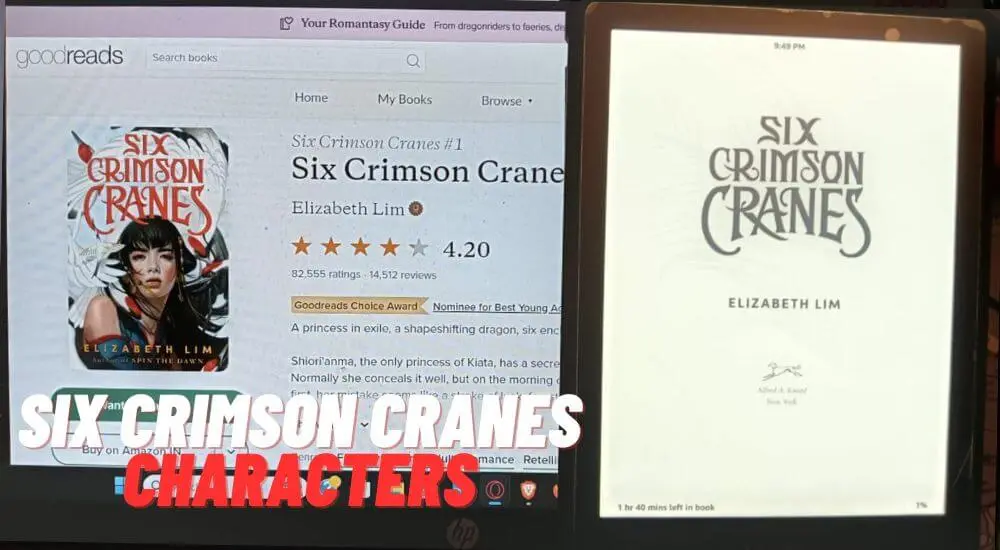 Six Crimson Cranes Characters