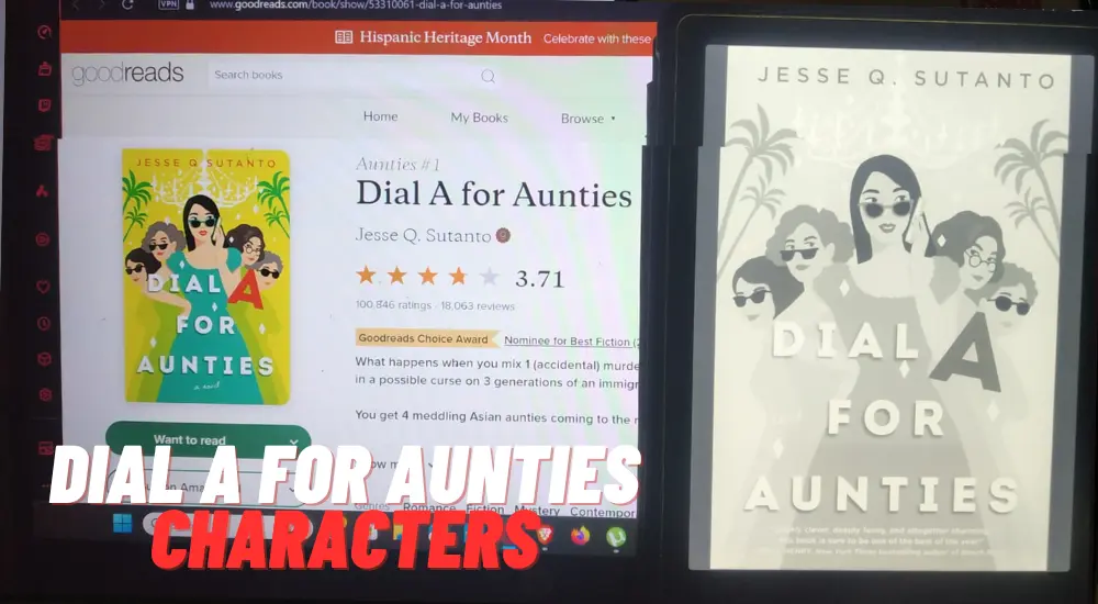 Dial A for Aunties Characters