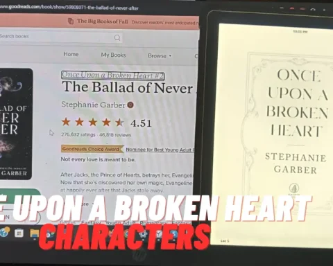 Once Upon a Broken Heart Characters