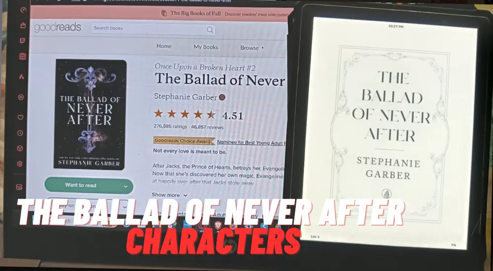 The Ballad of Never After Characters