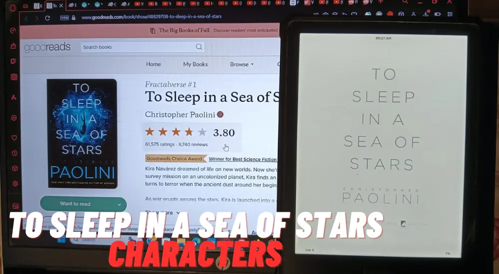 To Sleep in a Sea of Stars Characters