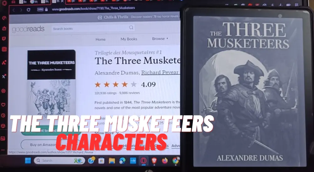 The Three Musketeers Characters