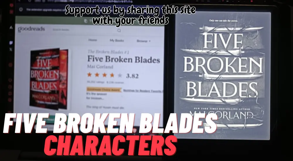 Five Broken Blades Characters